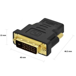 ADAPT EWENT HDMI F TO DVI-D (24+1) M