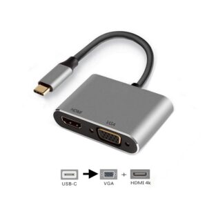 ADAPT EWENT USB-C TO HDMI + VGA DUAL DISPLAY - Image 1
