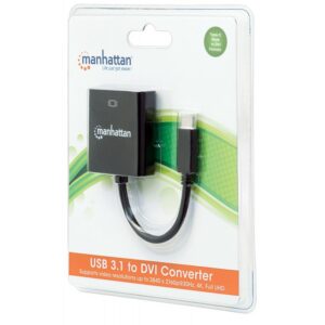 ADAPT USB-C (M) PARA DVI (F) MANHATTAN - Image 1