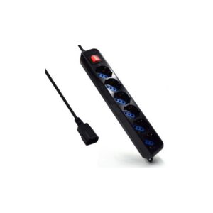 BLOCO TOMADAS 6 ENTRADAS P/ UPS C/I 1.5M - Image 1