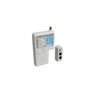 CABLE TESTER WP RACK RJ11/12/45 BNC E USB - Image 1