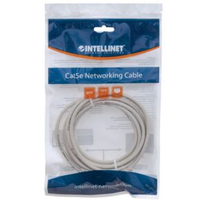 CABO REDE CAT6  5 M UTP INTELL CINZA