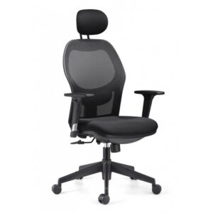 CADEIRA MESH HIGH EXEC 5NIVEIS 3POSI BK