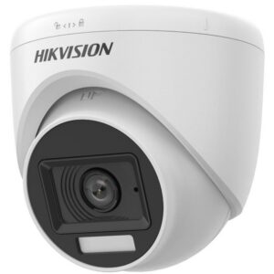 CAMARA HIKVISION FIXED TURRET DUAL LIGHT AUDIO 2MP 2.8MM