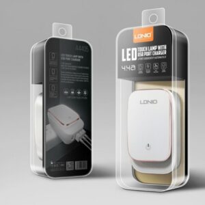 CARREGADOR LDNIO TOUCH LED 4USB MICRO