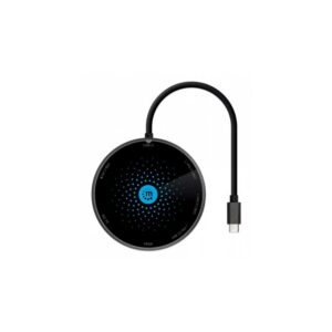 CARREGADOR MANHT WIRELESS (8 in1) USB-C (F) 3X USB-A, CARD READER 10W - Image 1