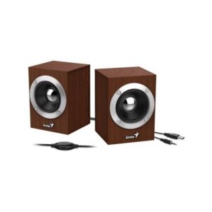 COLUNAS GENIUS SP-HF280 6W USB MADEIRA - Image 1