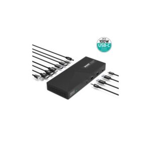 DOCK.STAT. PORT CONNECT USB-C & USB-A 3X 4K OFFICE