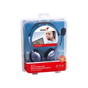 HS GENIUS HS-04S C/MIC PC SINGLE JACK/USB-C - Image 1