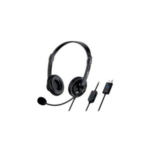 HS GENIUS HS-230U C/ MIC P/PC USB-C PRETO - Image 1