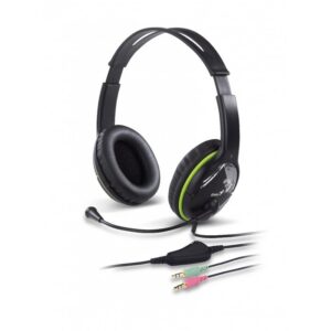 HS GENIUS HS-400A C/ MIC + CABO 3.5MM PRETO