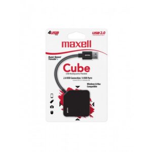 HUB MAXELL CUBE 4-PORT USB 2.0 347644 - Image 1