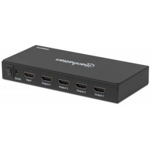 HUB SPLITTER 1xHDMI Inp (F) PARA 4xHDMI Out (F) 4K@60Hz MANHATTAN