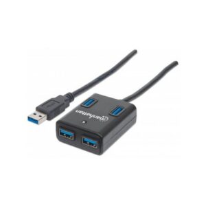 HUB USB-A (3.0) 4xUSB-A máx5 Gbps MANHATTAN