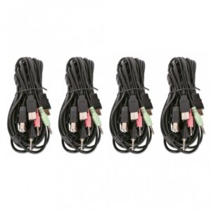 KVM SWITCH 4 PT MANHATTAN DUAL-MONITOR HDMI