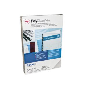 .ME CAPA ENCAD. POLYCLEARVIEW A4 POLIPROPILENO 300 MICRO TRANSP