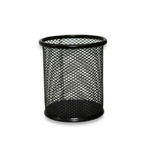 .ME COPO PORTA-LAPIS Q-CONNECT REDE METALICO PRETO (1/12)