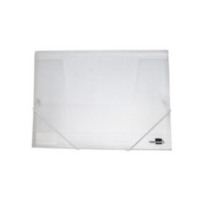 .ME PASTA DE ELASTICOS LIDERPAPEL DIN A4 TRANSPARENTE - Image 1