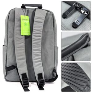 MOCHILA EWENT 16.1' OXFORD 600D URBAN BUSINESS CINZENTO