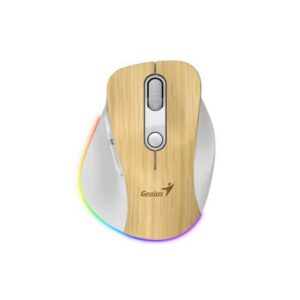 MOUSE GENIUS WIFI BT SILENT ERGO 9000S MADEIRA - Image 1