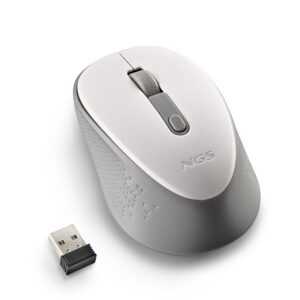 MOUSE NGS DEW SILENT WIRELESS 2.4GHZ BRANCO