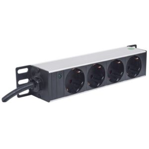 PDU RACKMOUNT 1U 4 GERMAN TYPE 1.8M INT