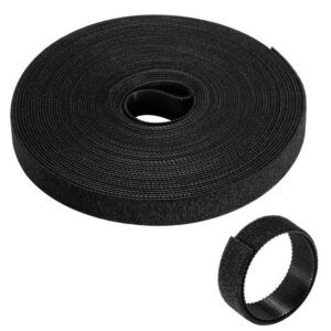 ROLO VELCRO PARA CABOS EWENT 15MMX10M PRETO