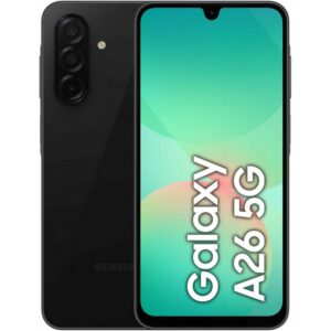SMARTPHONE SAMSUNG GALAXY A26 DS 6/128GB PRETO