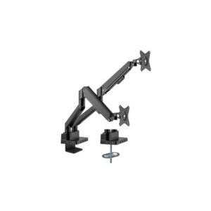 SUPORTE MONITOR MANHATTAN 2X 17' A 32'USB-C/HDMI/USB-A/RJ45