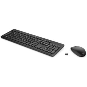 TECLADO+MOUSE HP WIFI 235 PRETO