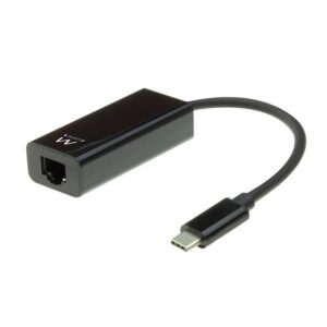 ADAPT EWENT USB-C PARA RJ45 GIGABIT PRETO - Image 1