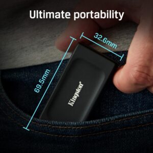 HD EXT. 2.5' SSD 1TB KINGSTON USB 3.2 PORTÁTIL