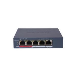 SWITCH 5 HIKVISION 4X 4X10/100 SMART POE